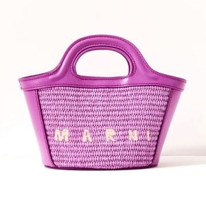 Like-New Marni Tropicalia Micro Bag [Light Lilac, One Size, Worn Twice]